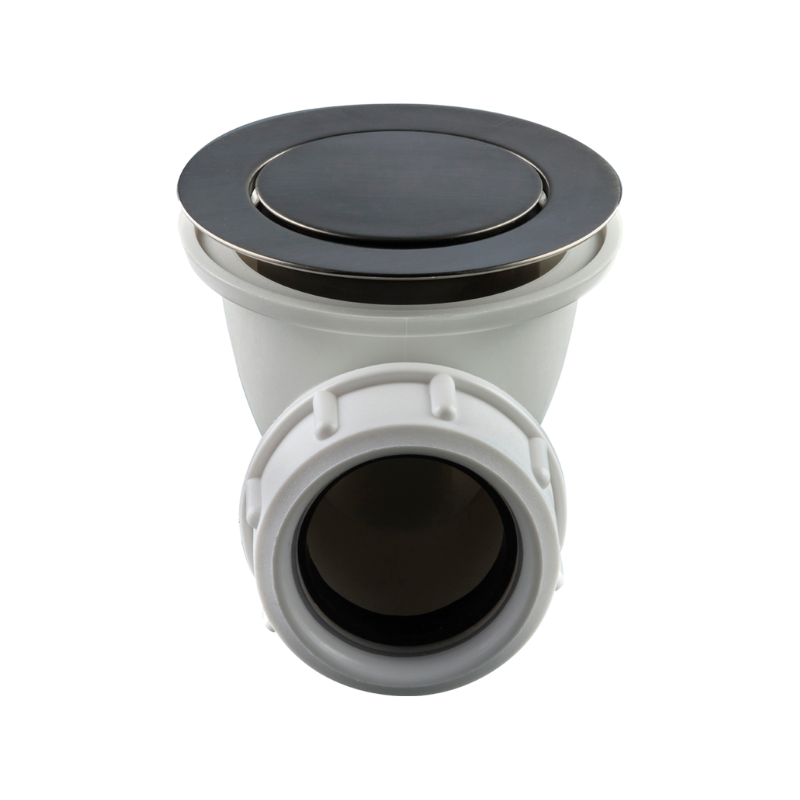 22200 Botnventill f/baðkar - Brushed Black Chrome (9422750)