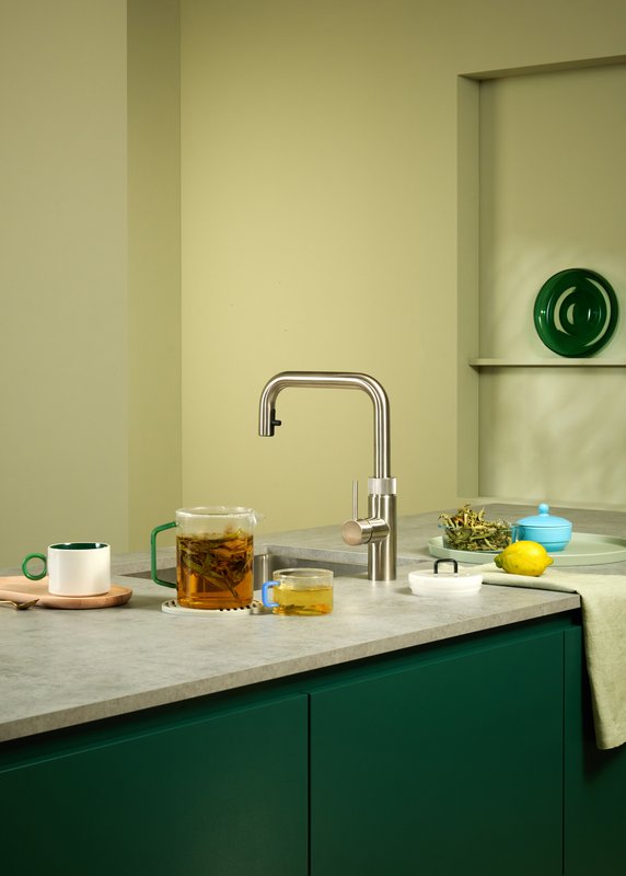 Quooker Flex Square m.Pro3 - Ryðfrítt Stál
