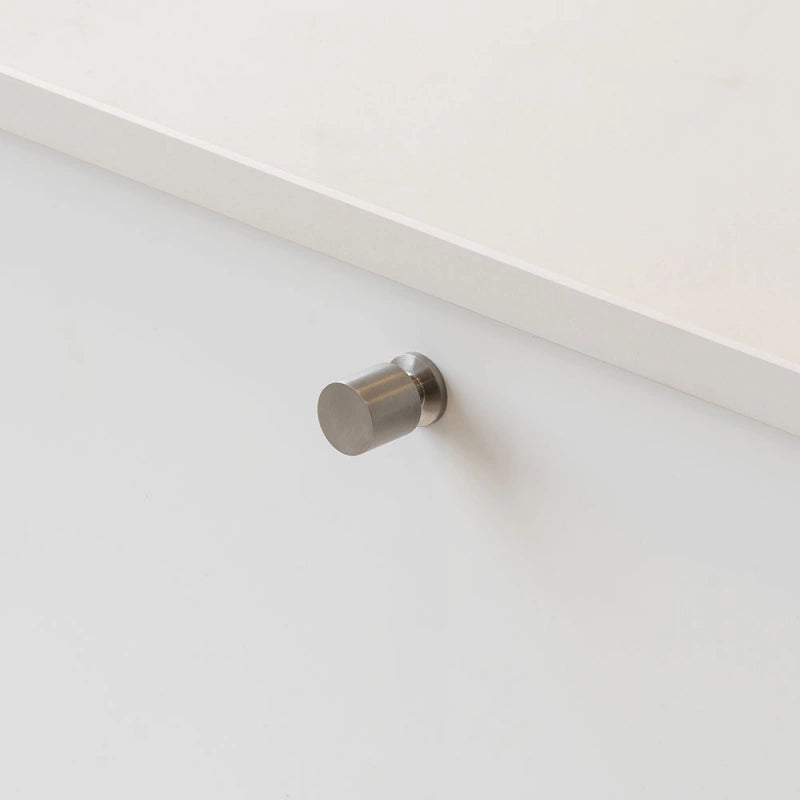 Knob Solo - Brushed Stainless Steel