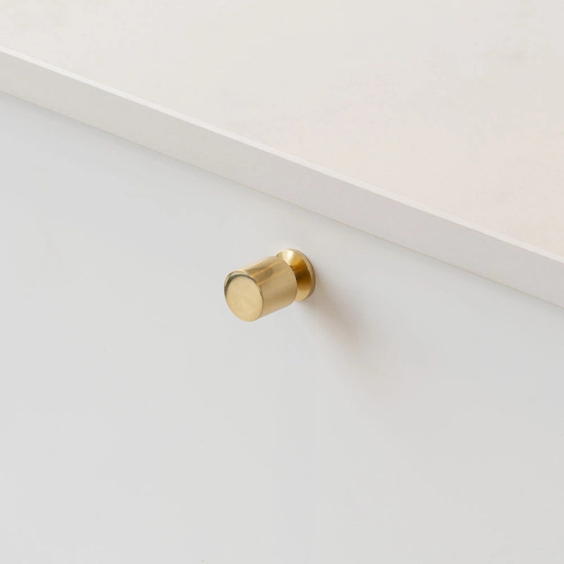 Knob Solo - Polished Brass