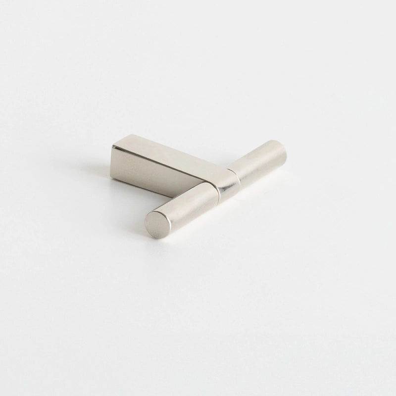 Knob T Petit - Nickel Plated