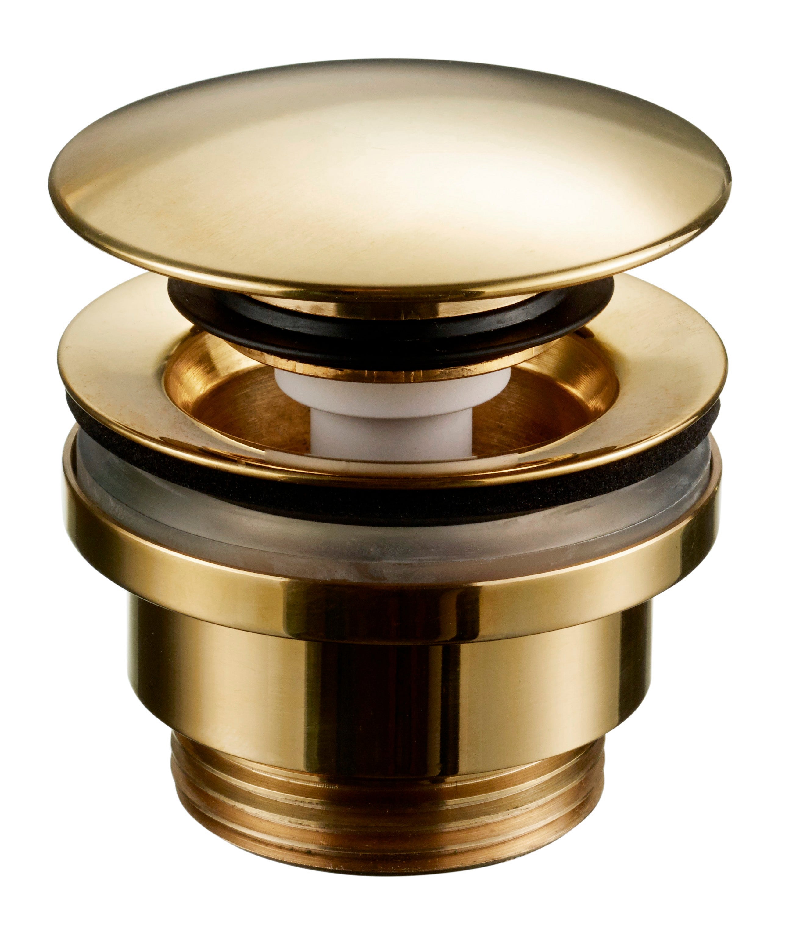 74400 Botnventill - Polished brass (9417922)