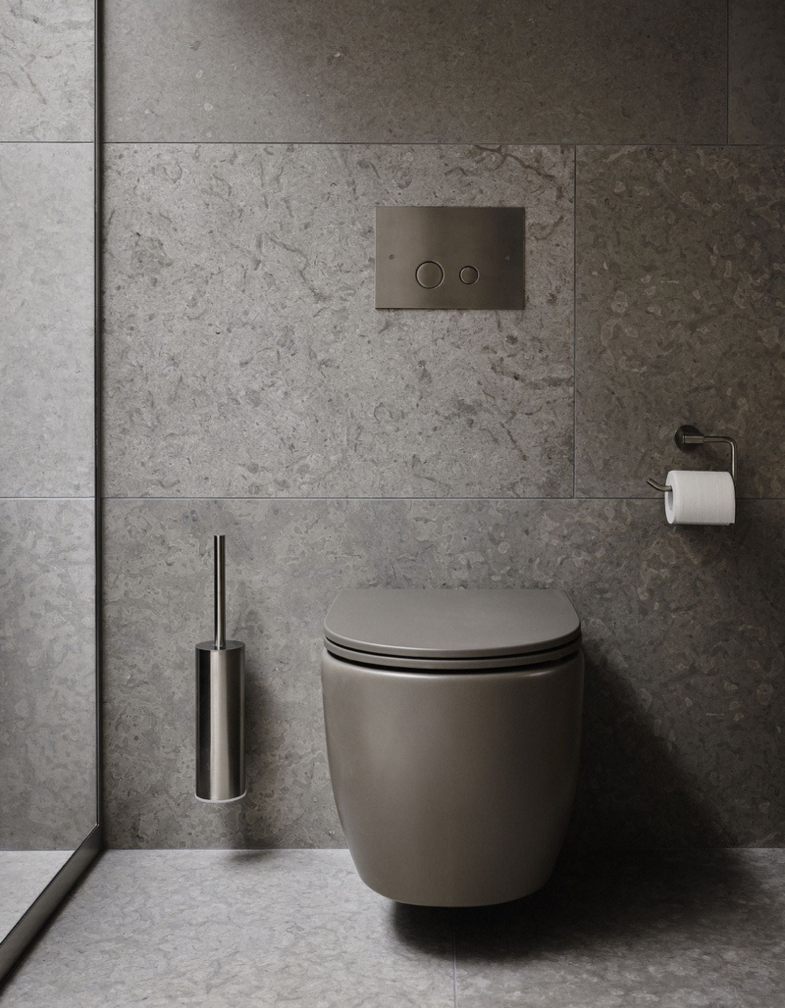 TA SIGMA Þrýstispjald - Brushed Nickel (9421183)