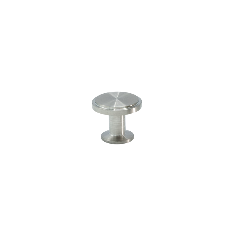 Knob Uno - Brushed Stainless Steel (343313-11)