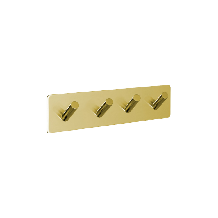 Base 200 4-Hook - Polished Brass (605206-21)