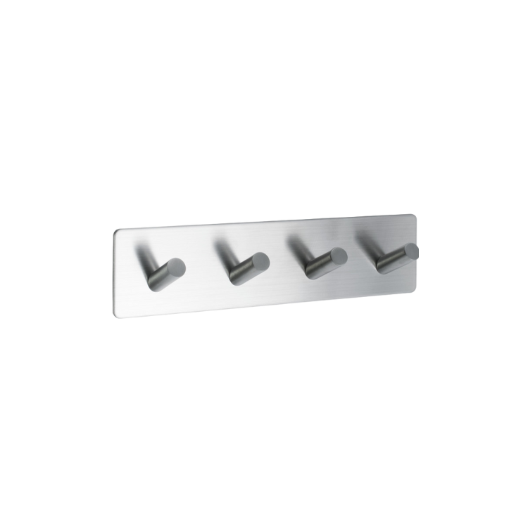 Base 200 4-Hook - Brushed Stainl.Steel (60512-21)