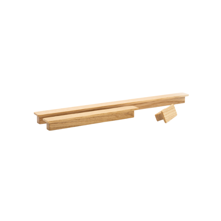 Handle Shelter 160c/c - Oak (373346-11)