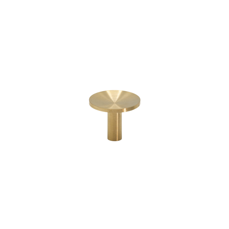 Knob Sture - Untreated Brass