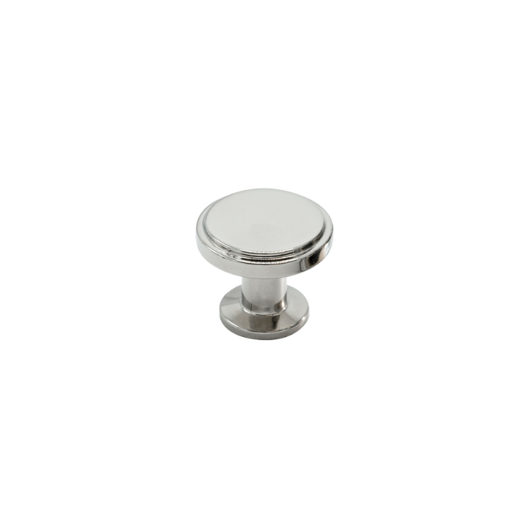 Knob Uno - Nickel Plated