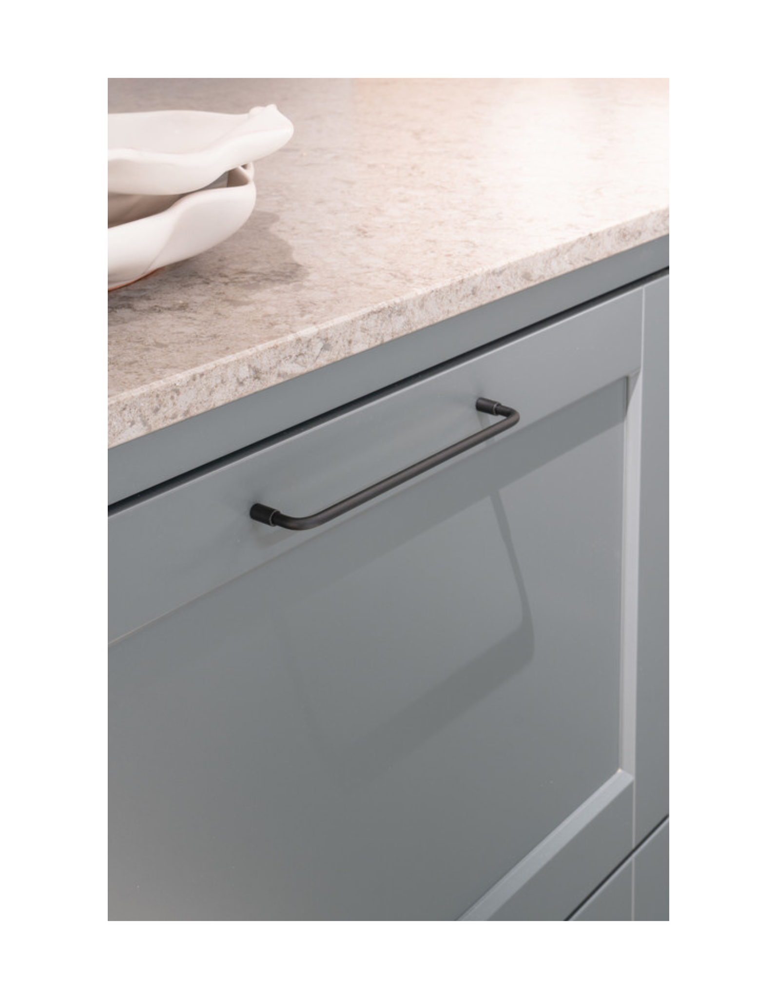 Handle Spira 128c/c - Matt Black (343350-11)