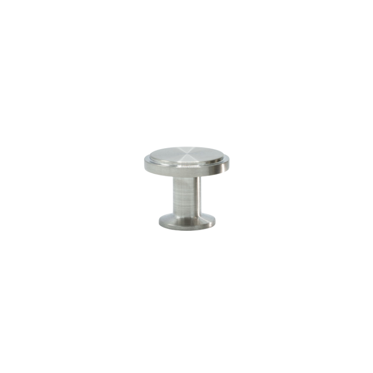 Knob Uno - Brushed Stainless Steel (343313-11)