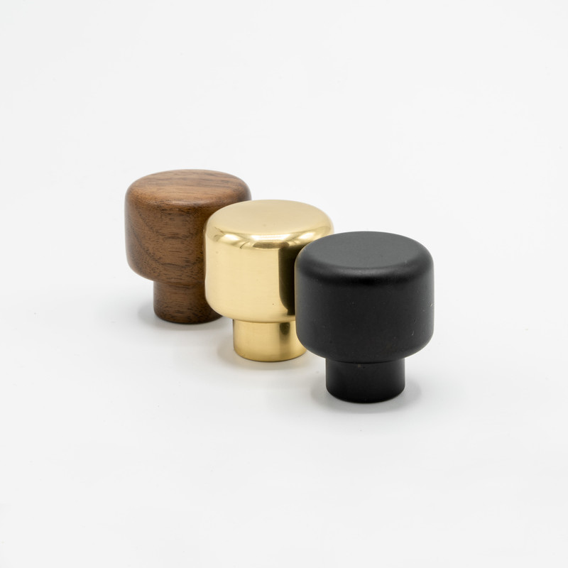 Knob Esther - Polished Brass