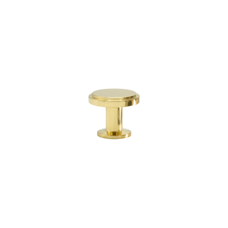 Knob Uno - Brass (343310-11)