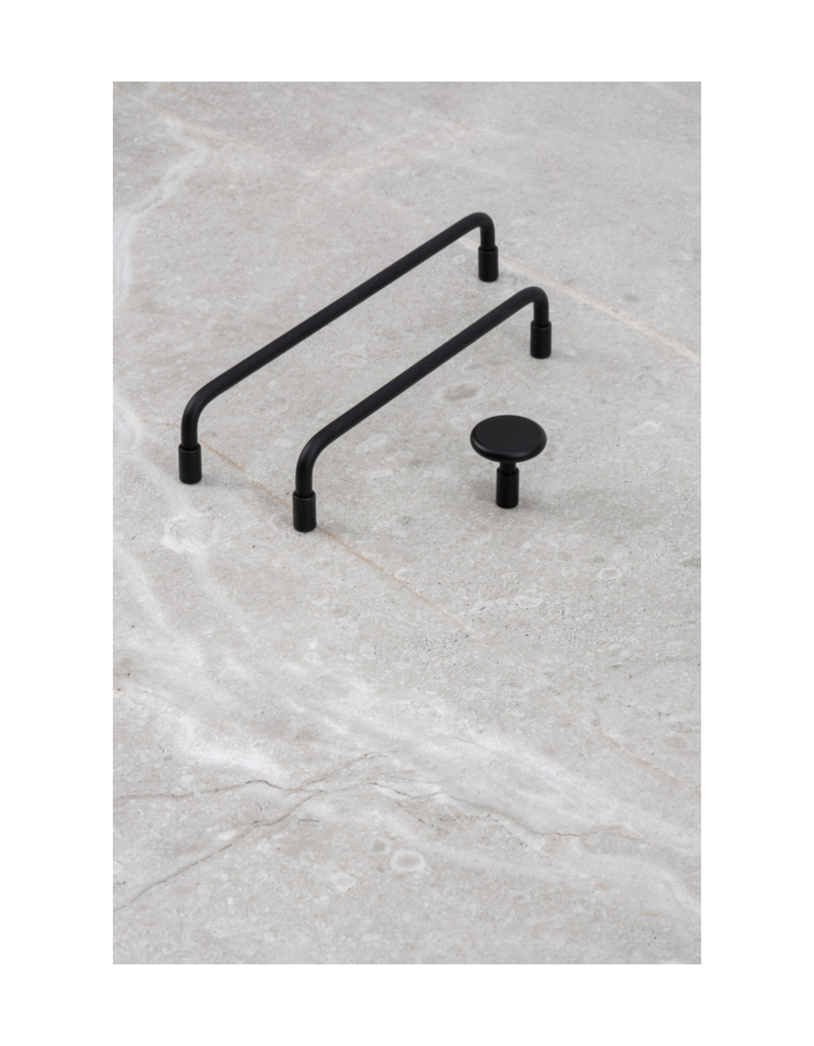 Handle Spira 128c/c - Matt Black (343350-11)