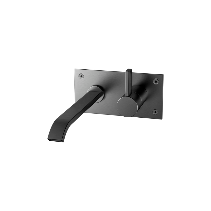 ARM008 Baðblöndunartæki (innbyggt) - Brushed Black Chrome