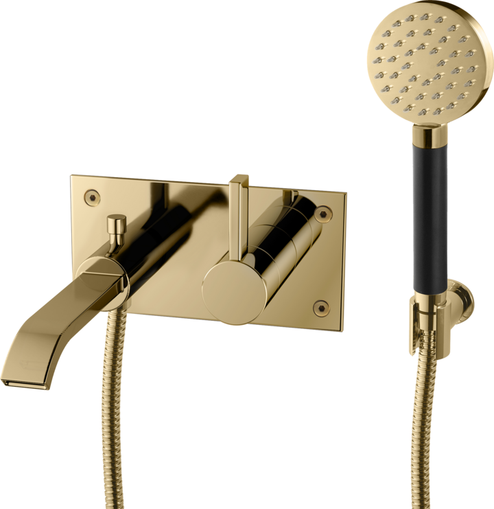 ARM036 Baðkarsblöndunartæki (innbyggt) - Honey Gold