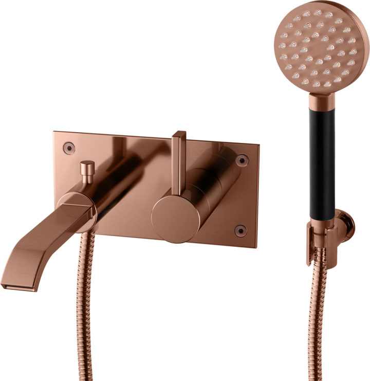 ARM036 Baðkarsblöndunartæki (innbyggt) - Copper