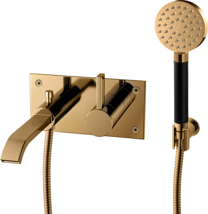 ARM036 Baðkarsblöndunartæki (innbyggt) - Polished Brass