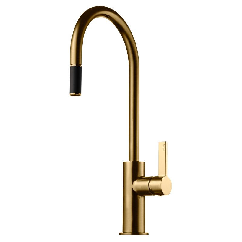 ARM185 Eldhúsblöndunartæki (hátt) - Brushed Honey Gold (9424283)