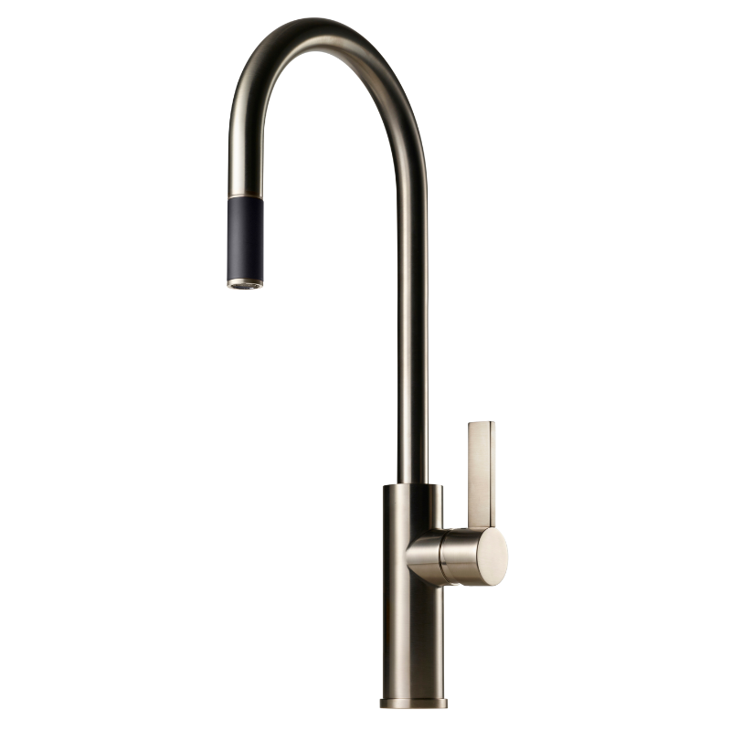ARM185 Eldhúsblöndunartæki (hátt) - Brushed Nickel (9423619)