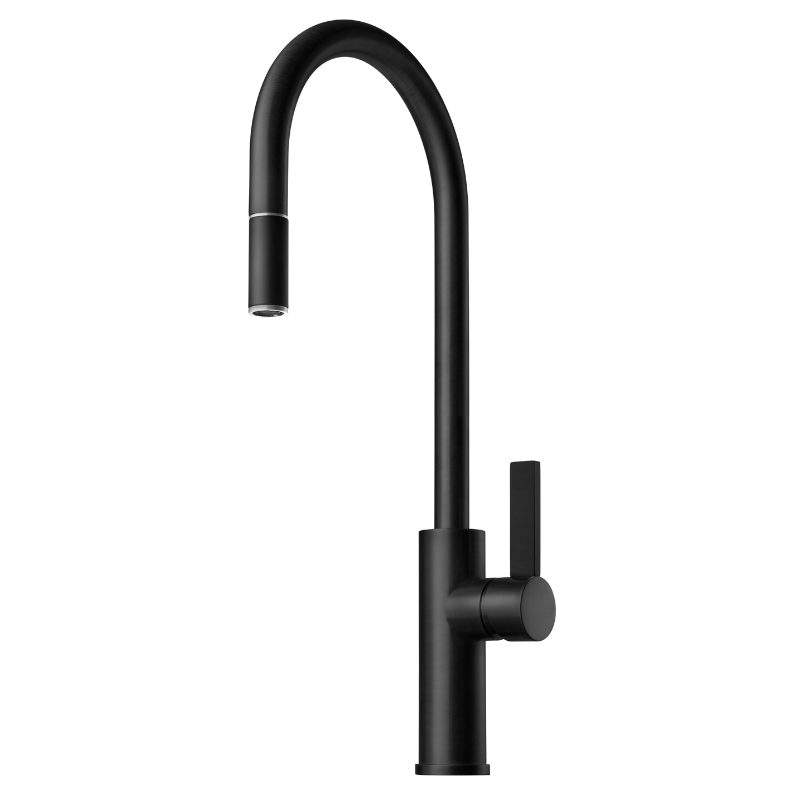 ARM185 Eldhúsblöndunartæki (hátt) - Matte Black (9423622)
