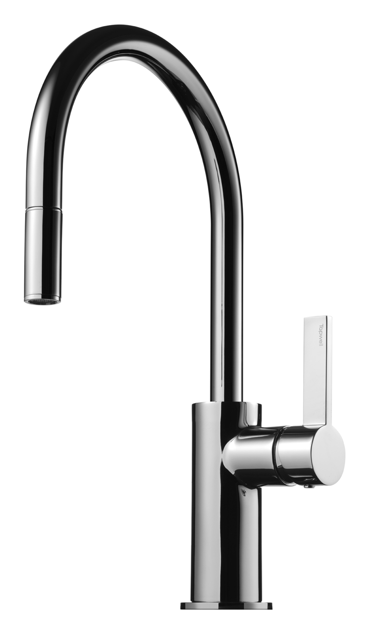 ARM375 Mono - Chrome útdraganlegt eldhúsbl.tæki (9429840)