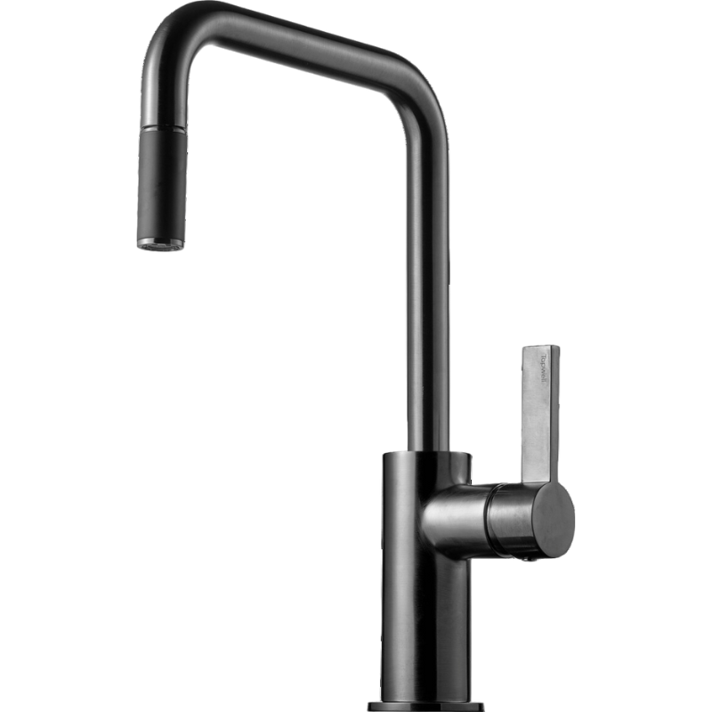 ARM577 Eldhúsblöndunartæki - Brushed Black Chrome (9426395)