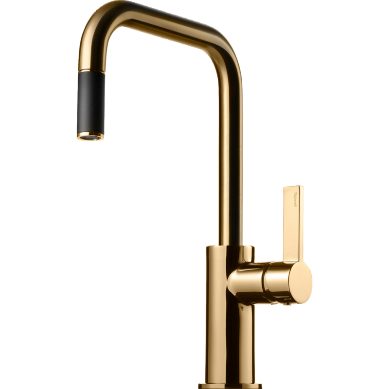 ARM577 Eldhúsblöndunartæki - Polished Brass (9426387)