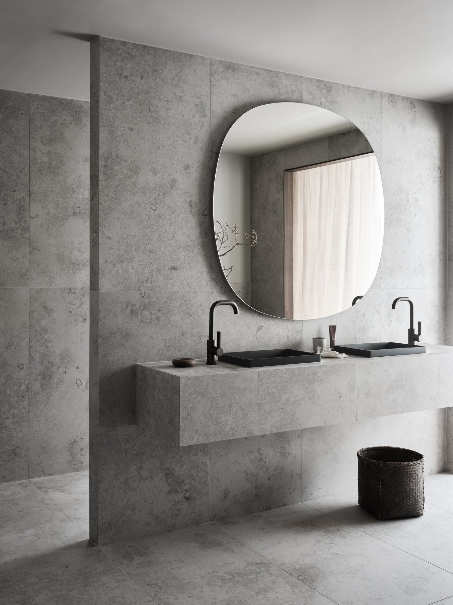 Haven M2/120 - Oval Spegill (105200)