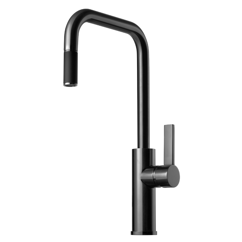 ARM985 Eldhúsblöndunartæki (hátt) - Black Chrome (9423633)