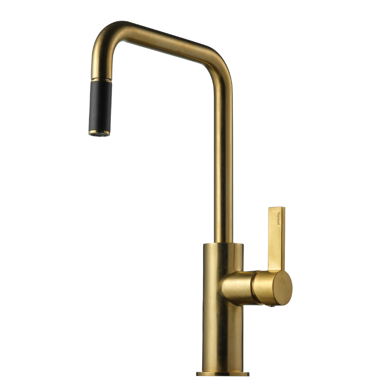 ARM985 Eldhúsblöndunartæki (hátt) - Brushed Honey Gold (9424271)