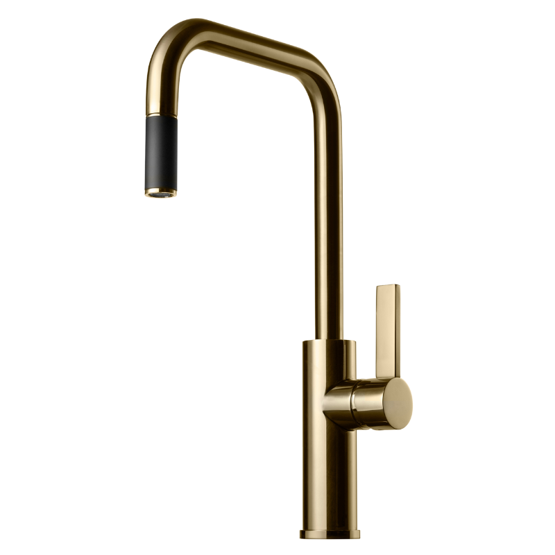 ARM985 Eldhúsblöndunartæki (hátt) - Polished brass (9423636)