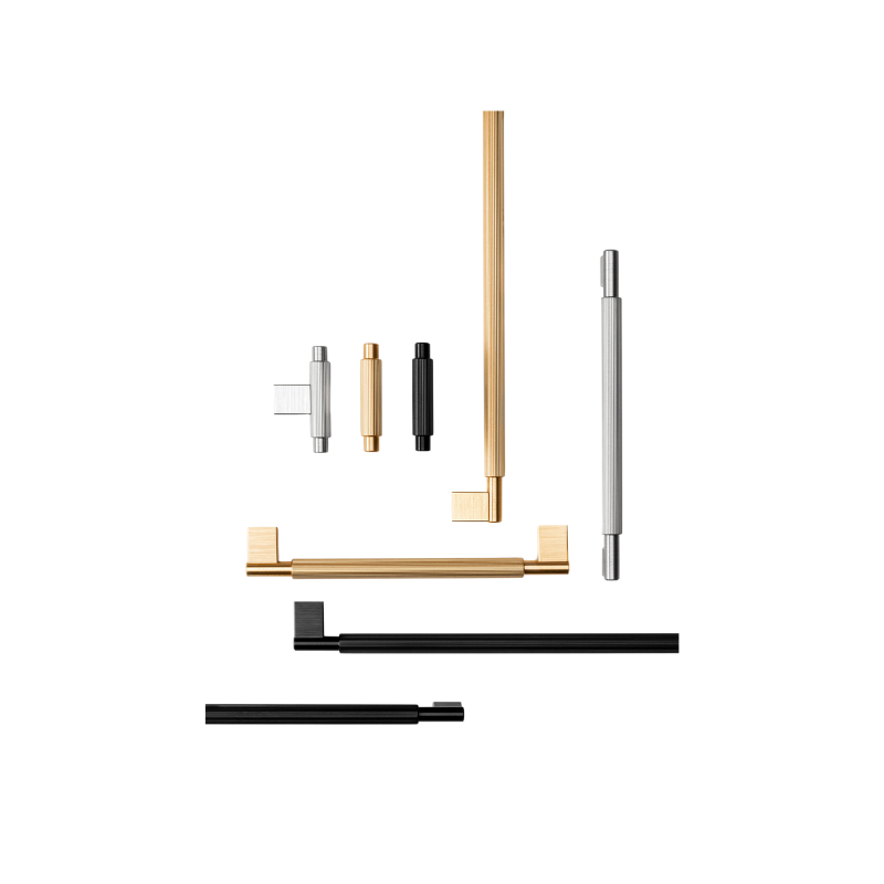 Handle Arpa 1178 c/c - Brushed black (373082-11)