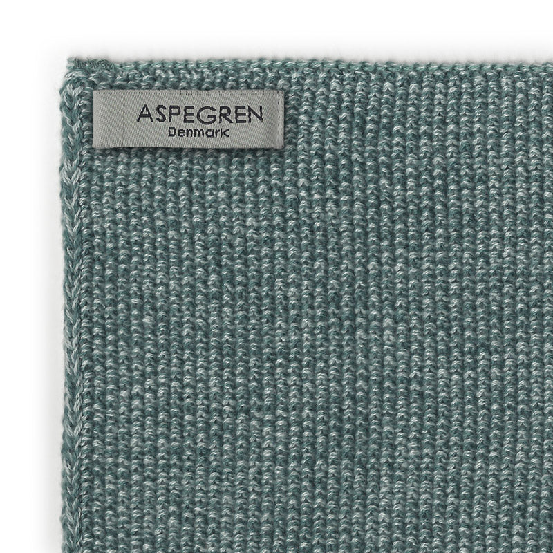 Borðtuskur - Knitted Blend - Seagreen 2 stk