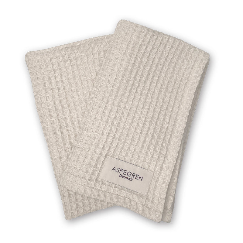 Borðtuskur - North - Beige 2 stk - HÆTT Í FRAMLEIÐSLU