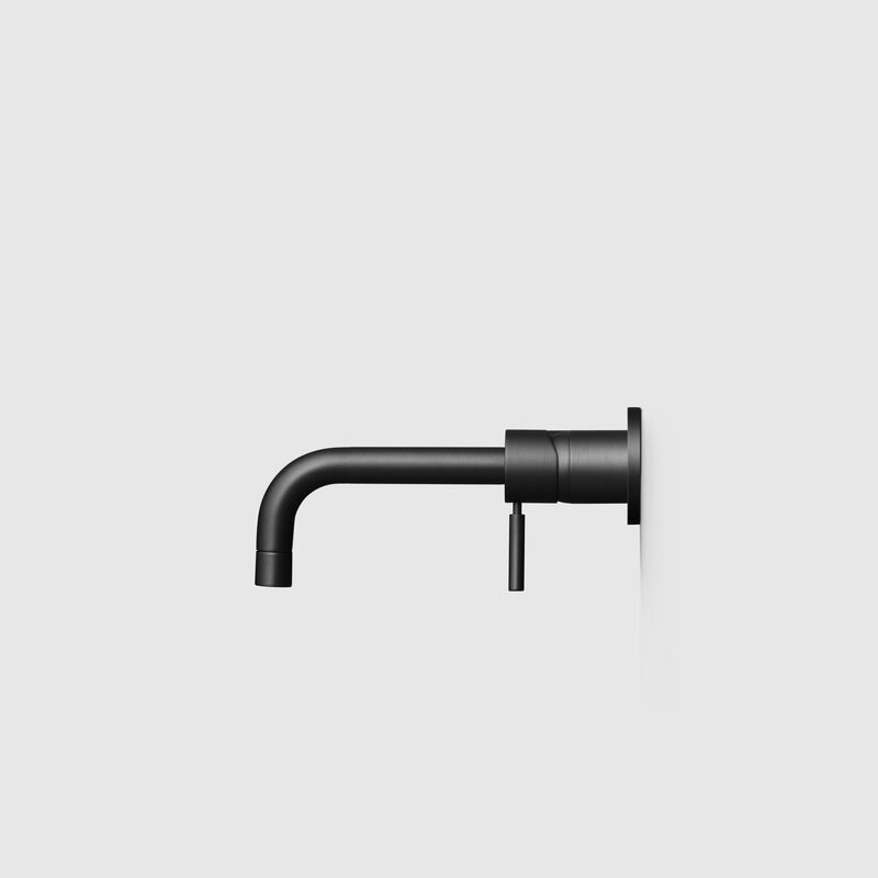 BOX008 Round innbyggt handlaugatæki - Matte Black (9428905)