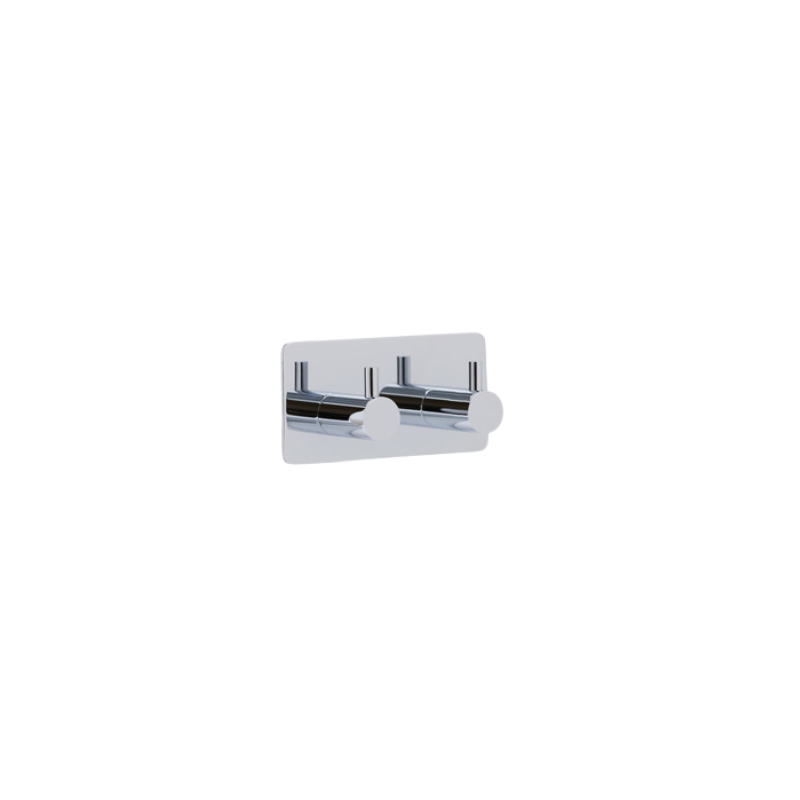 Base 220 2-Hook - Chrome