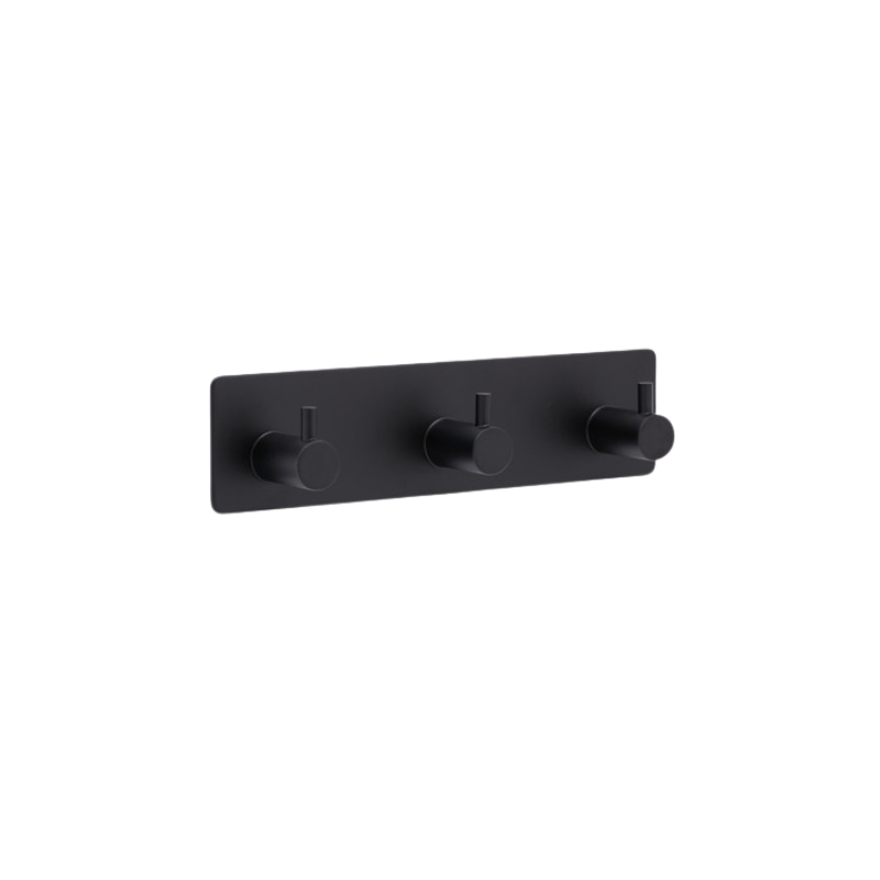 Base 220 3-Hook - Matt Black
