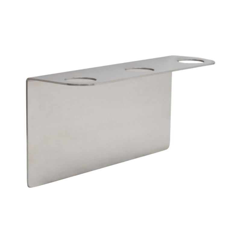 Base Þrefaldur Sápupumpuhaldari - Brushed Stainless Steel (606086-41)