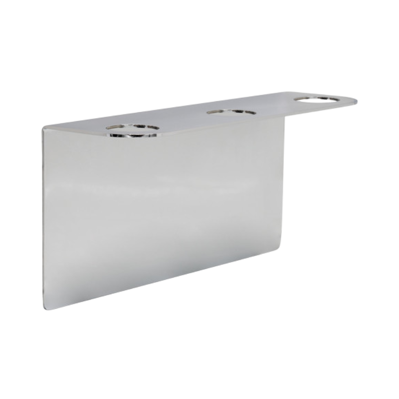 Base Þrefaldur Sápupumpuhaldari - Chrome (606085-41)