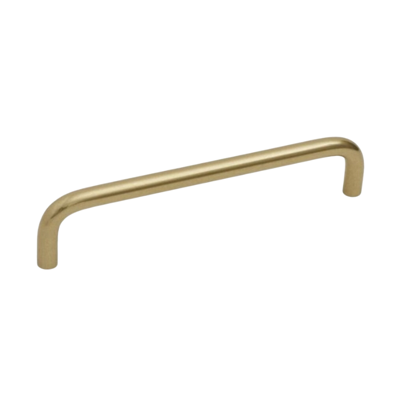 Handle Bolmen - Polished Untreated Brass 128mm