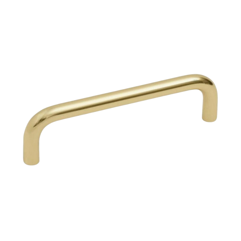 Handle Bolmen - Polished Untreated Brass 96mm
