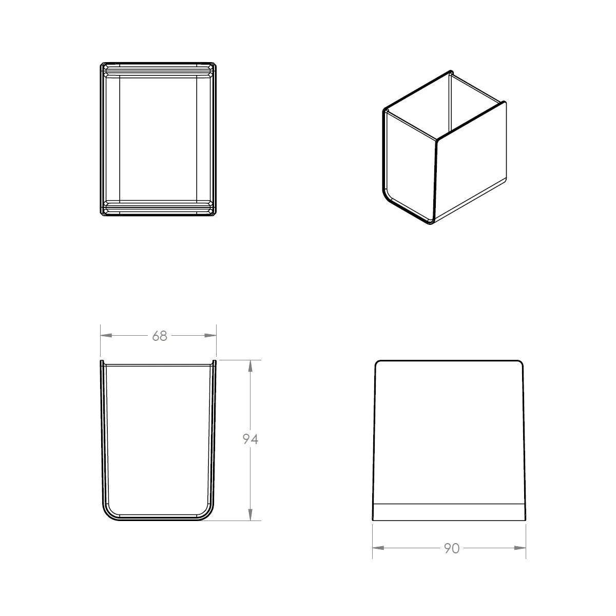 Haven Box Small A3.22 Nordic Green (104531)