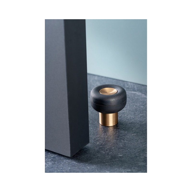 Buggy Hurðastoppari - Brushed Brass