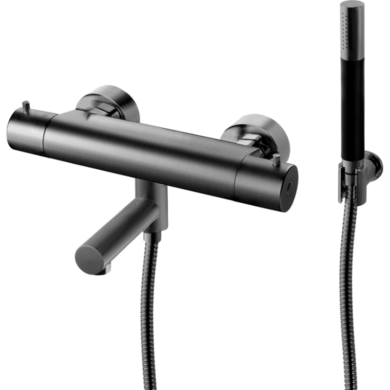 EVM026 Baðtæki - Brushed Black Chrome (9423065)