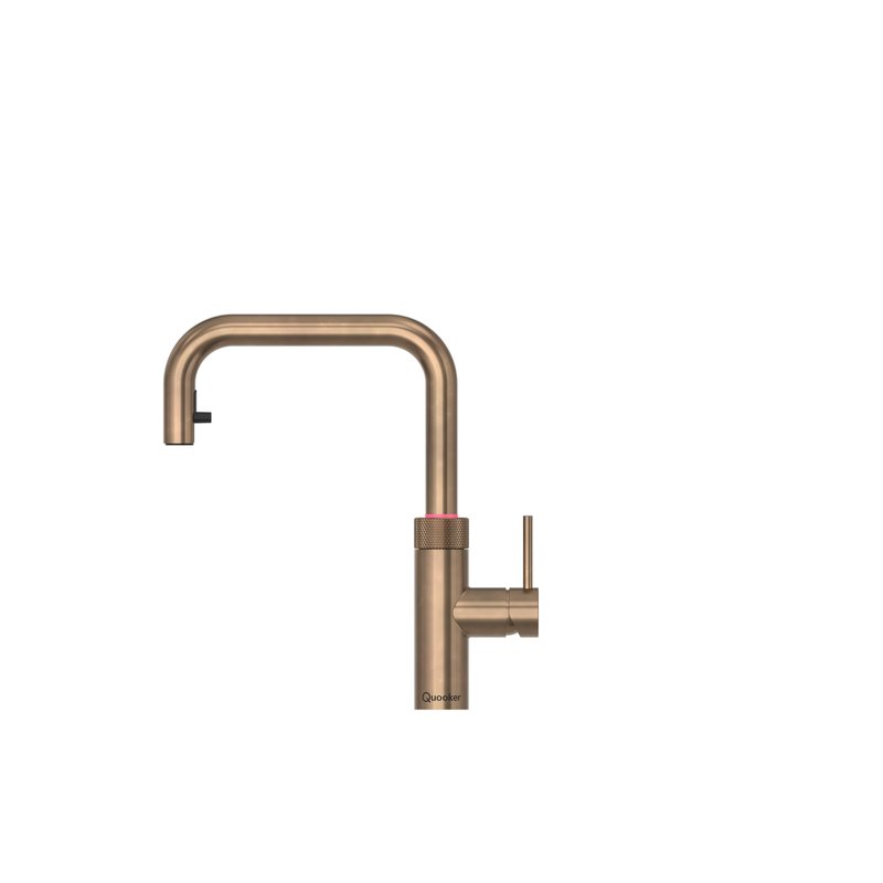 Quooker Flex Square m.Pro3 - Brúnað Brass