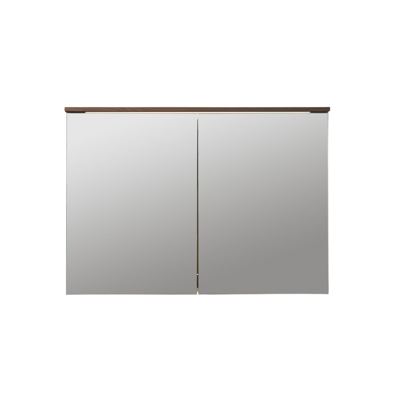 Haven H2/MC100 Speglaskápur - Smoked Oak Wood