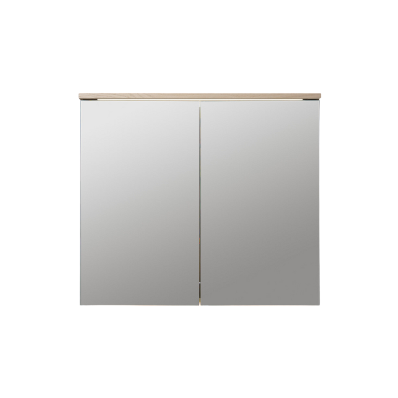 Haven H2/MC80 Speglaskápur - Light Ash Wood