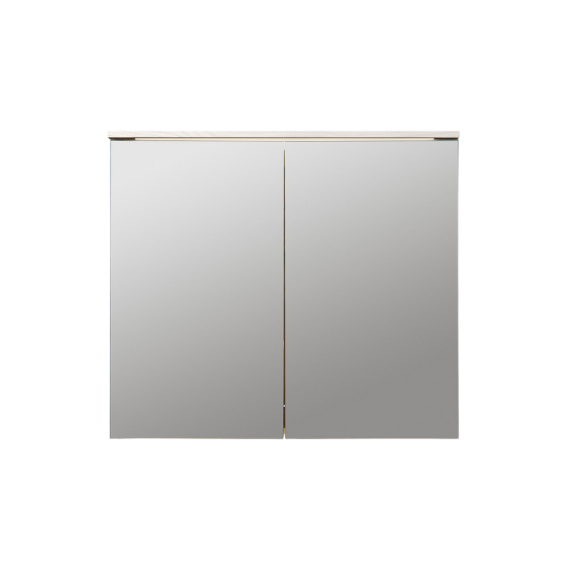 Haven H2/MC80 Speglaskápur - White Wood