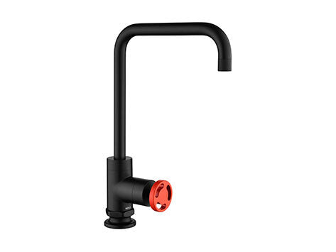 Henry Holt Collection Eldhúsblöndunartæki - Matte Black Single Lever